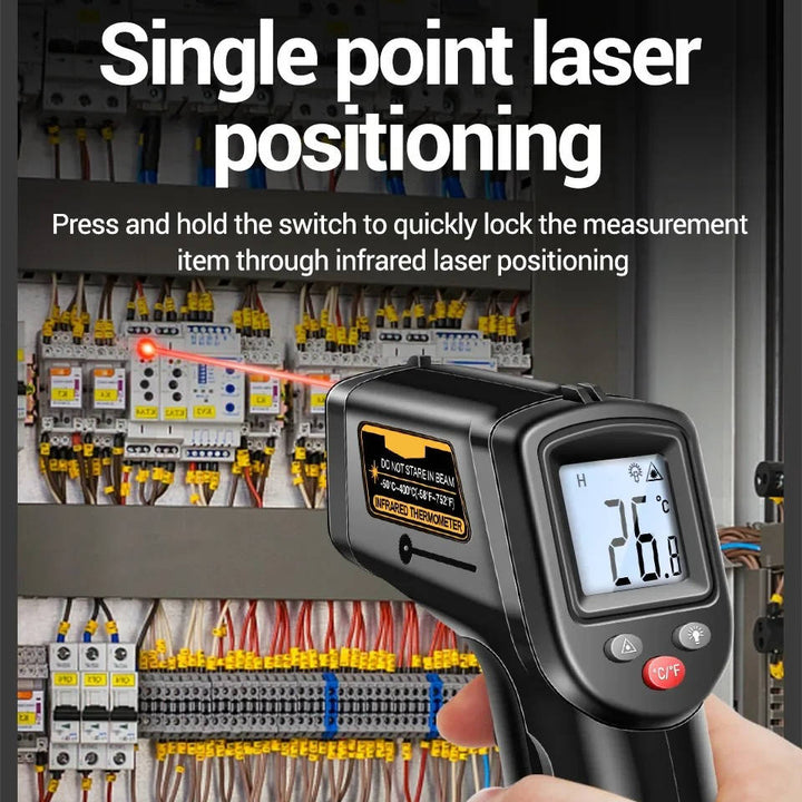 Infraröd Lasertermometer Allt-i-ett