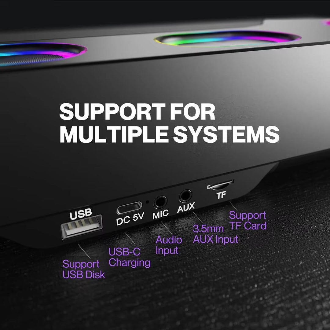 Trådlösa RGB Dators högtalare