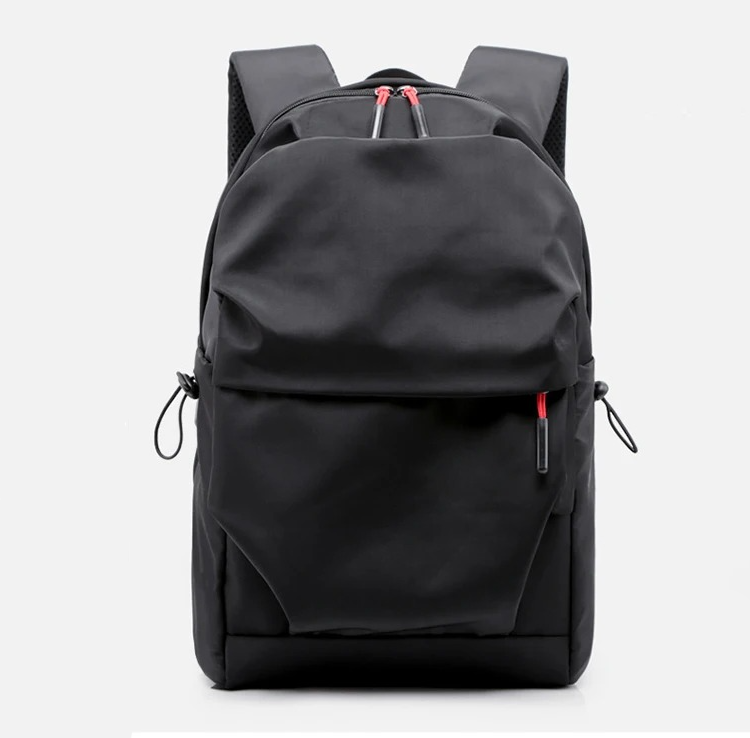 Minimalistisk Svart Ryggsäck