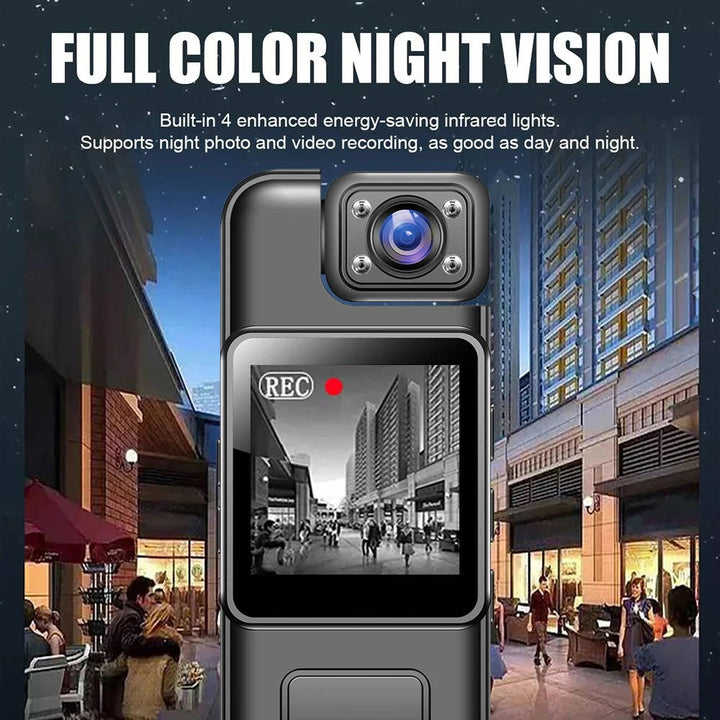 4K Ultra HD WiFi Mini Kroppskamera