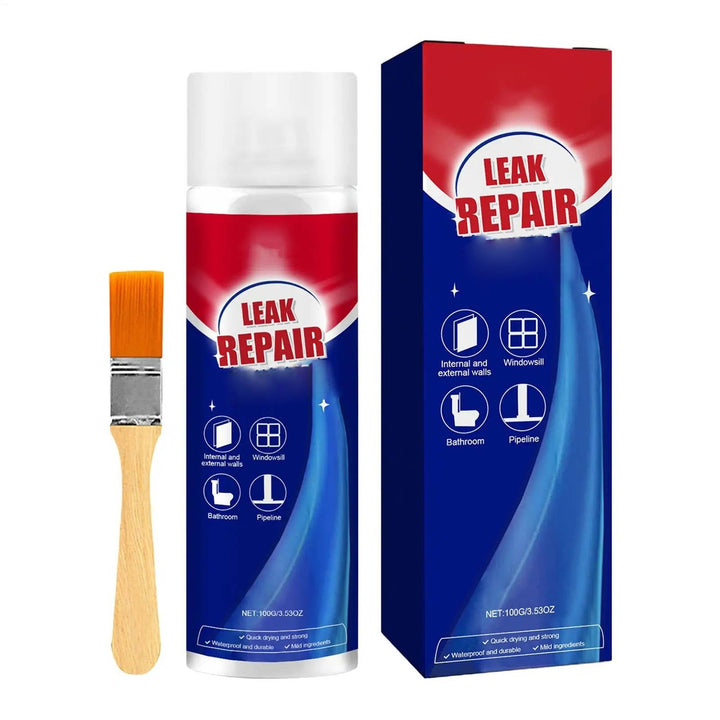 2 Set Läcksäker Vattentät Tätningsspray Allt-i-ett