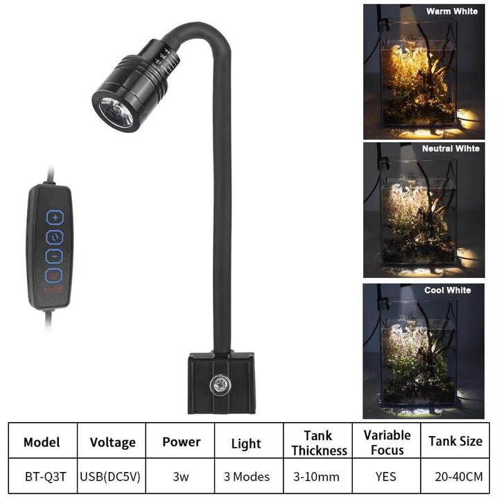 LED-lampa för akvarium