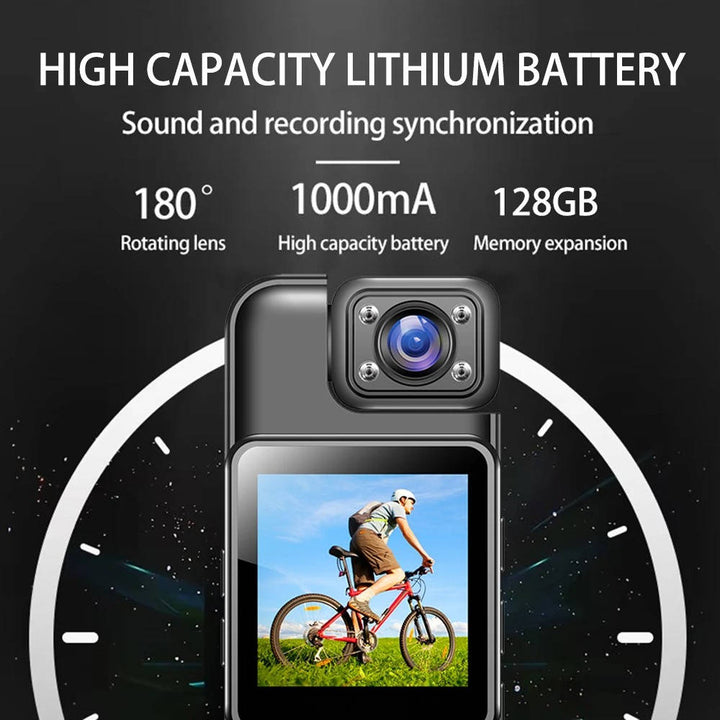 4K Ultra HD WiFi Mini Kroppskamera