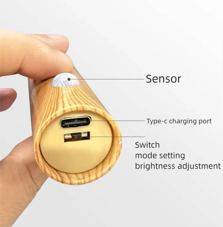 Plug-in rörelsesensor nattlampa för sovrum