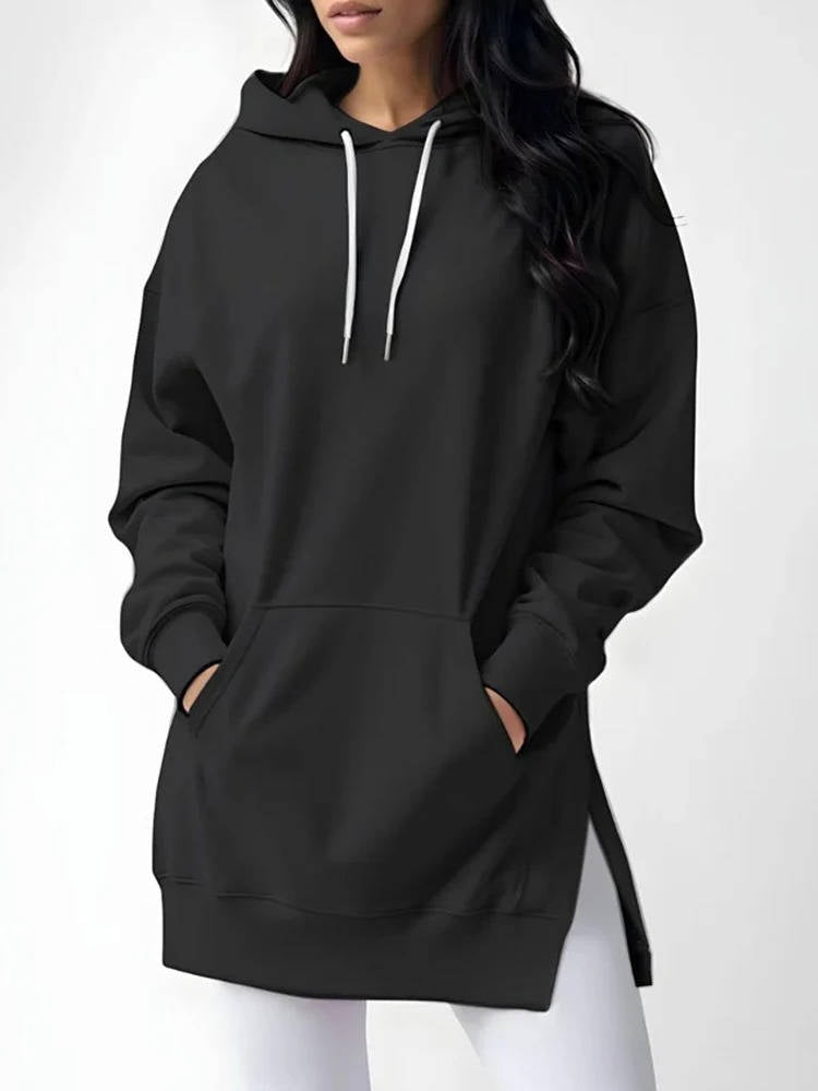 Oversized Hoodie Klänning