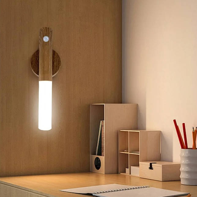 Plug-in rörelsesensor nattlampa för sovrum