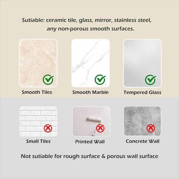 Skridsäkert duschfotstöd för rakning