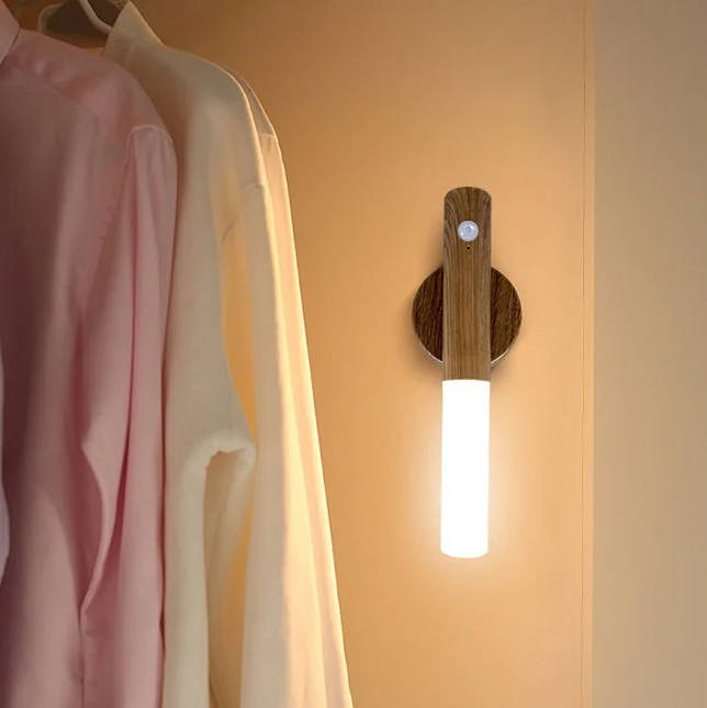 Plug-in rörelsesensor nattlampa för sovrum