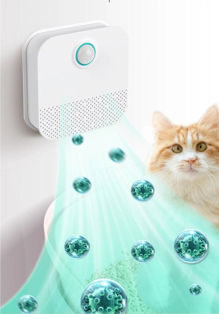 Smart luktborttagare för kattlåda