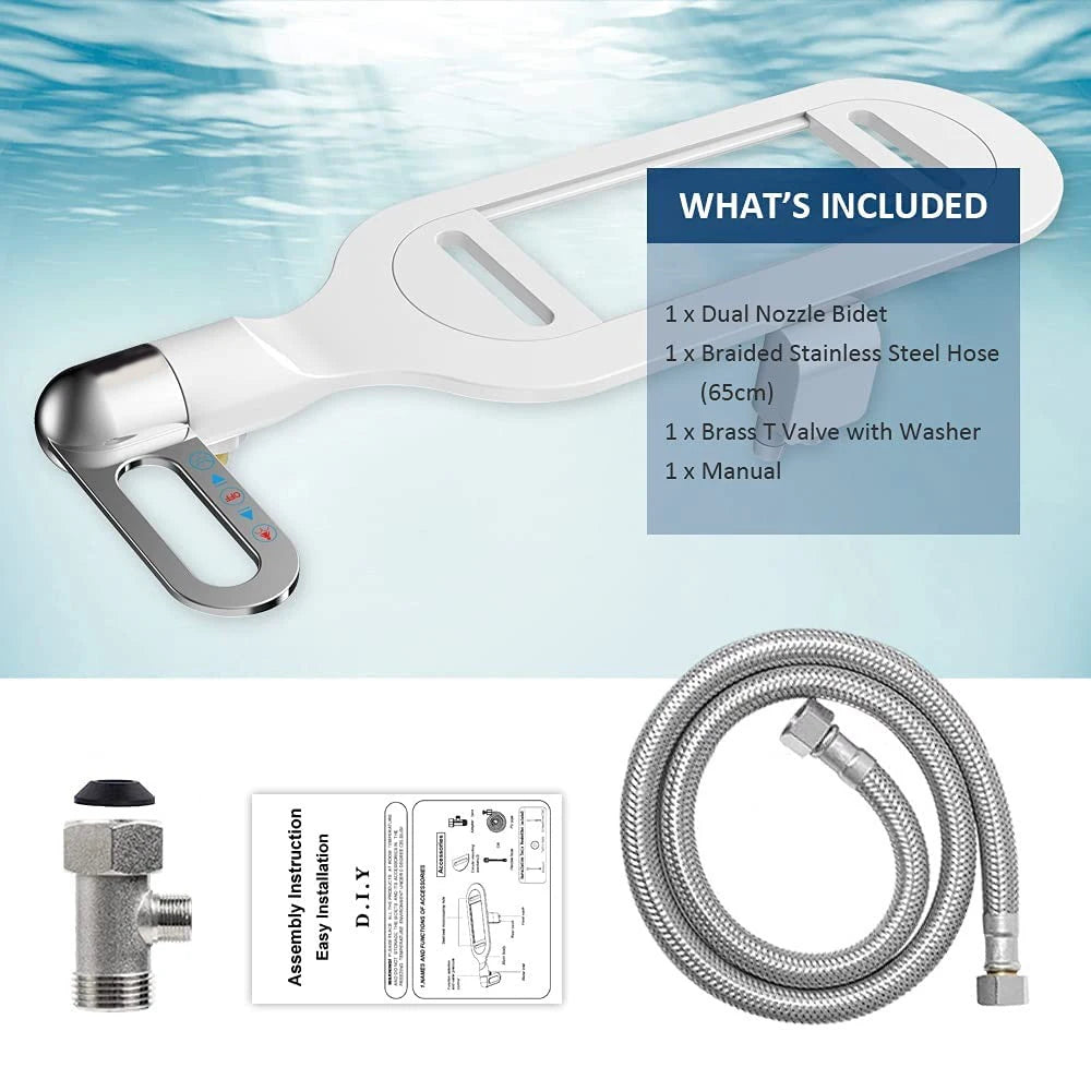 Ultrathin Bidet-tillbehör för Toalett