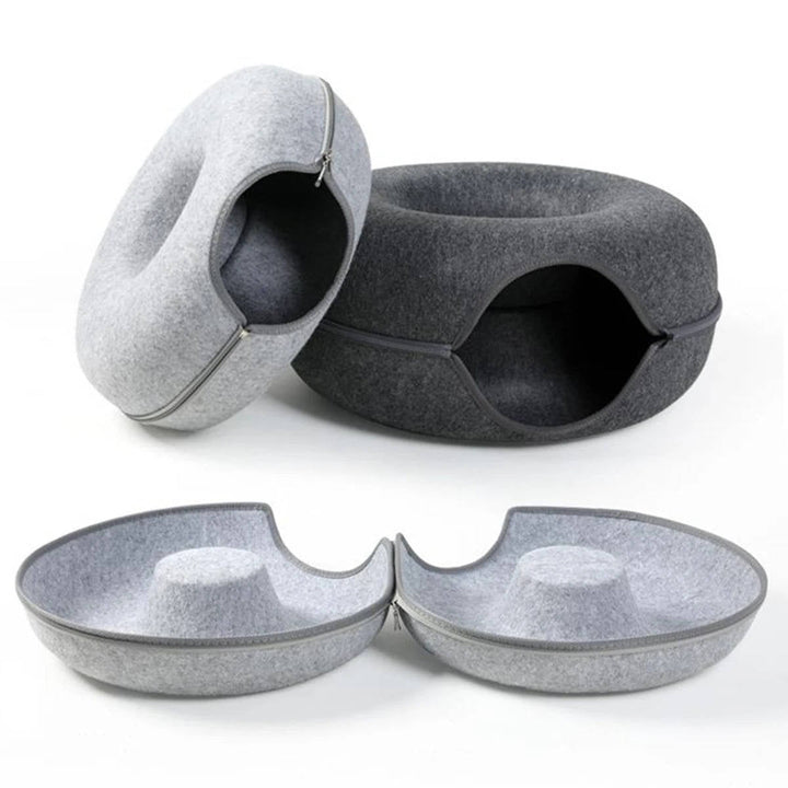 Donut Säng För Katter