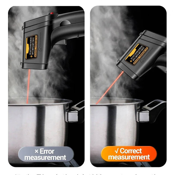Infraröd Lasertermometer Allt-i-ett