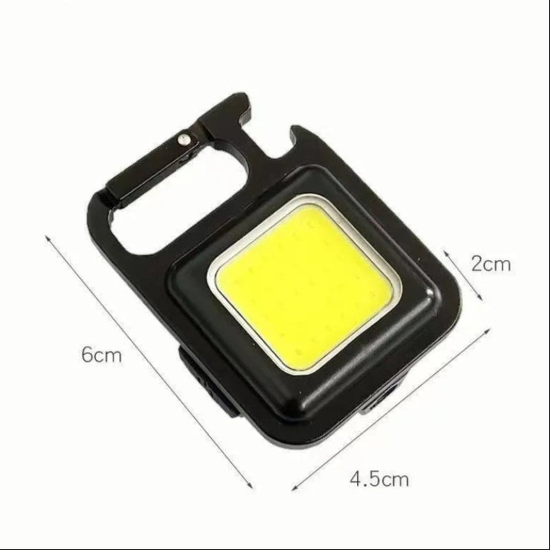 Mini LED Ficklampa Nyckelring (1800LM)