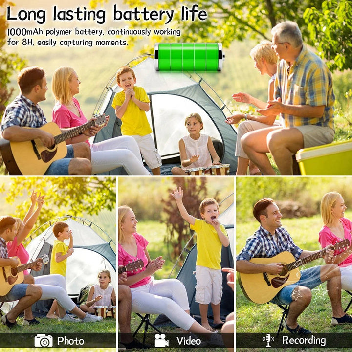 4K Ultra HD WiFi Mini Kroppskamera