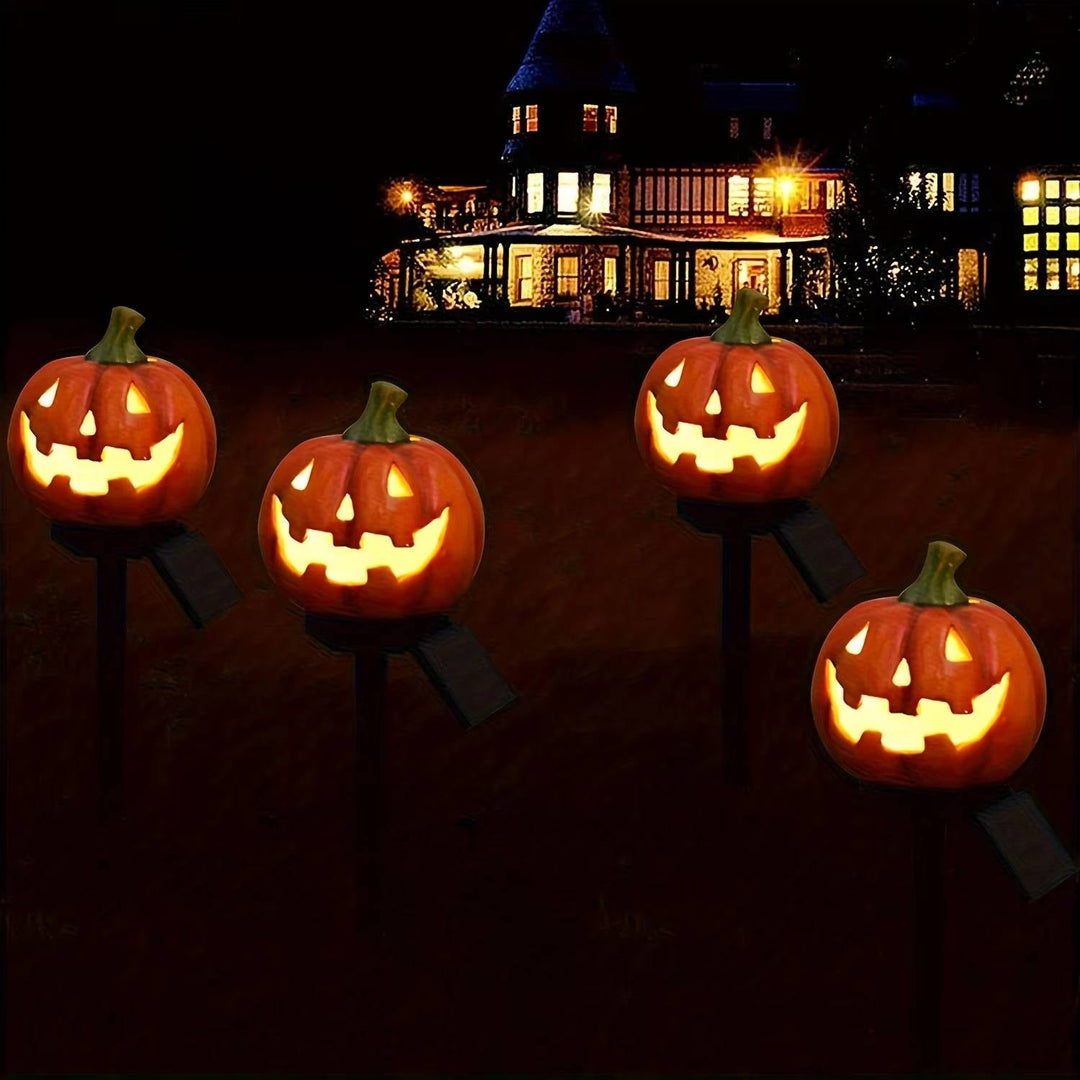 Lysande Pumpa Dekor Halloween Vägbelysning