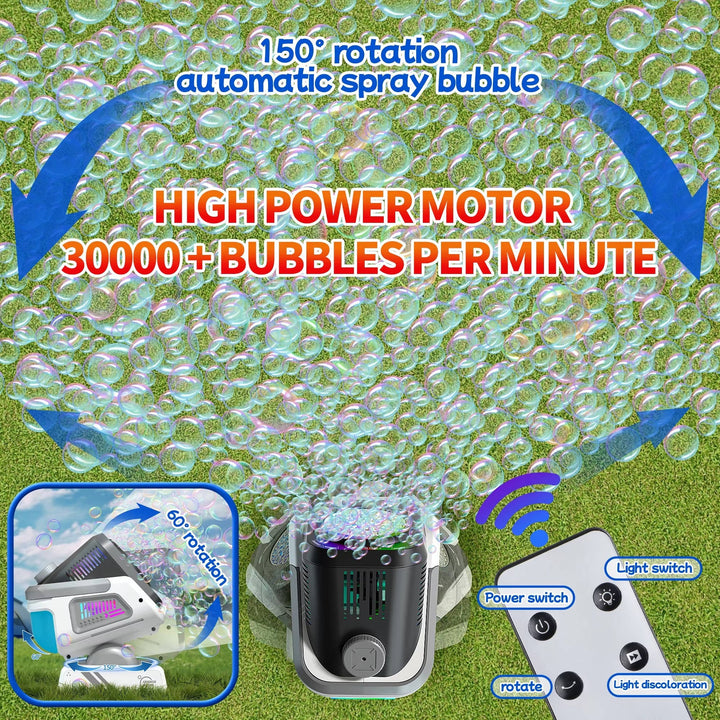 Bubbelmaskin för fest