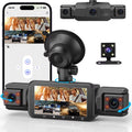 Trådlös Bil Dash Cam Fram- och Bak med Nattseende