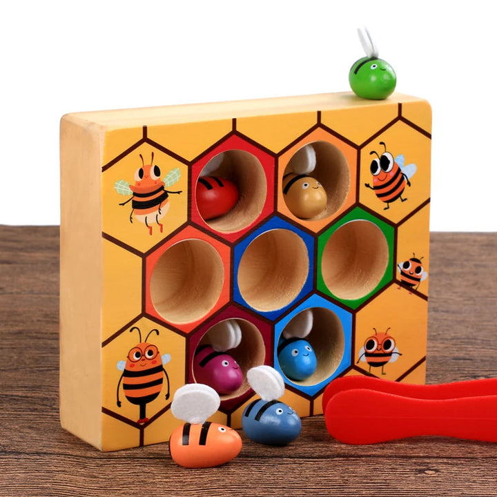 Träbi-kupa Montessori Spel