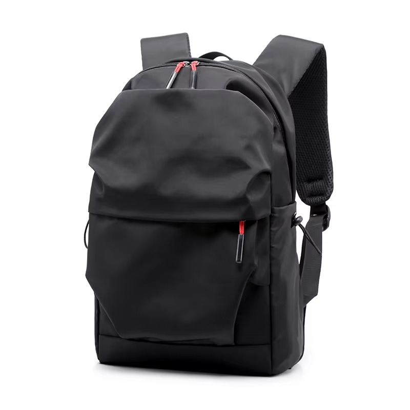 Minimalistisk Svart Ryggsäck