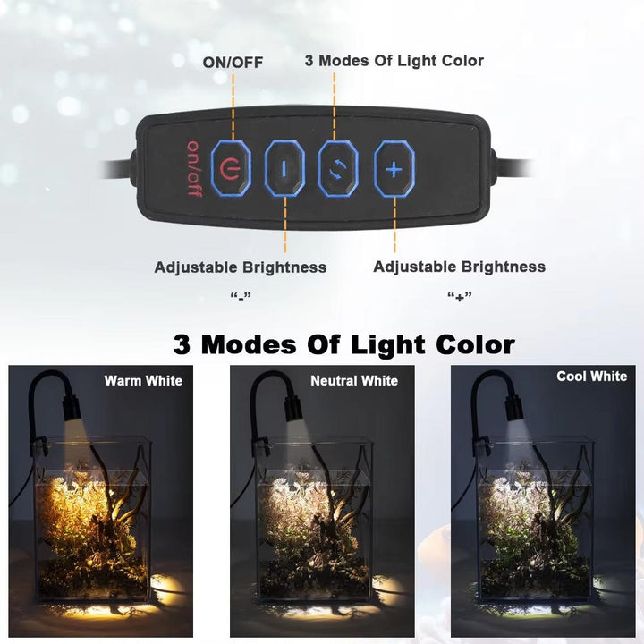LED-lampa för akvarium