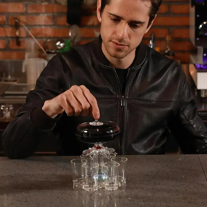 6 Shotglas Dryckedispenser