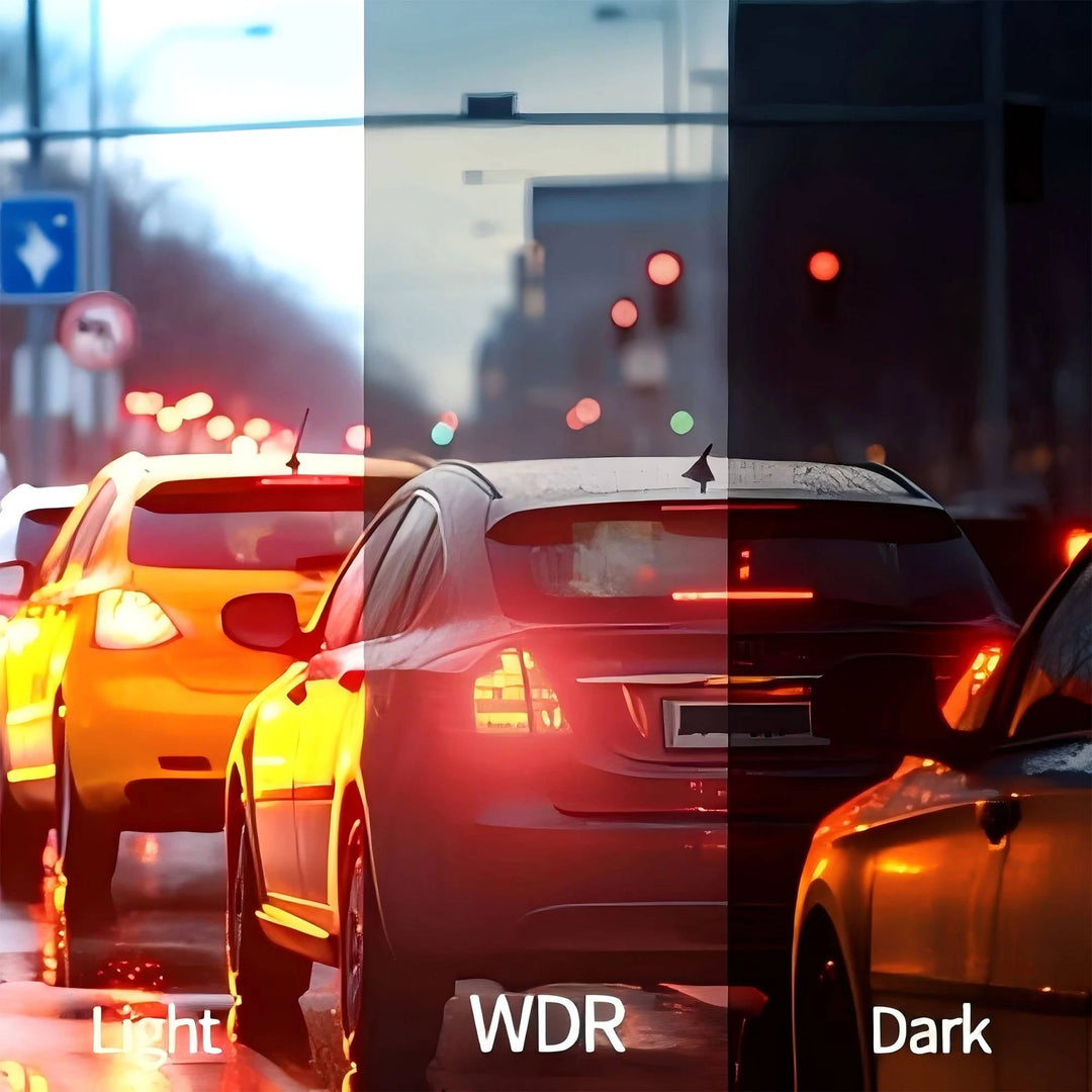 Trådlös Bil Dash Cam Fram- och Bak med Nattseende