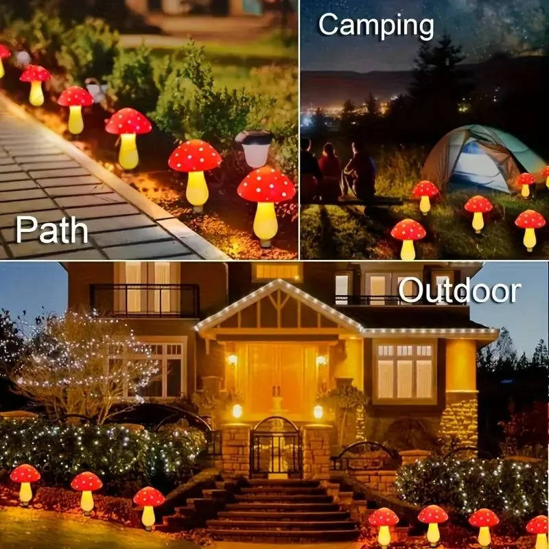 LED Solarlampor Utomhus Dekorativa