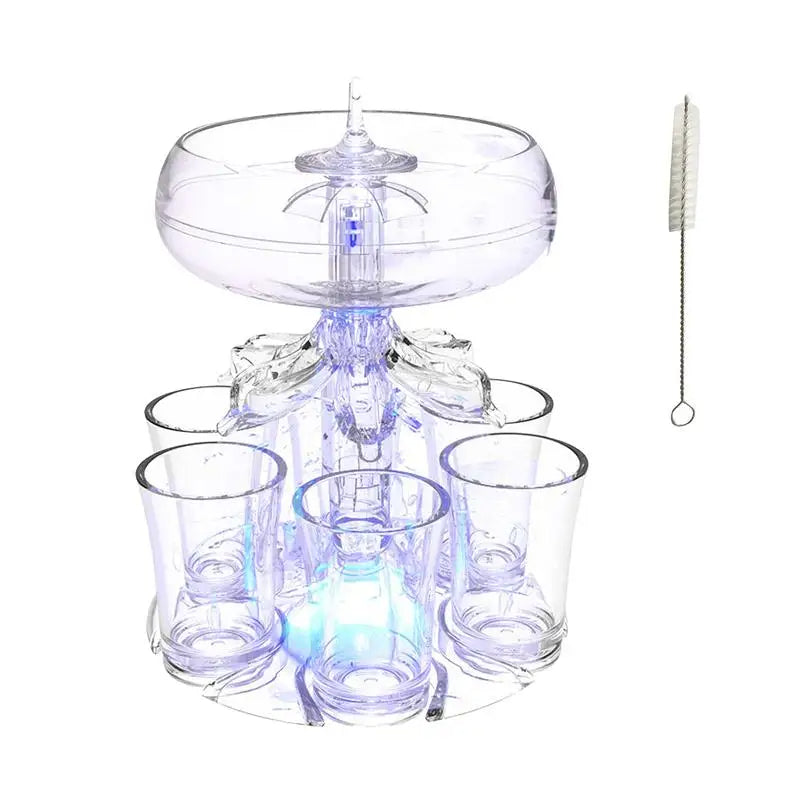 6 Shotglas Dryckedispenser