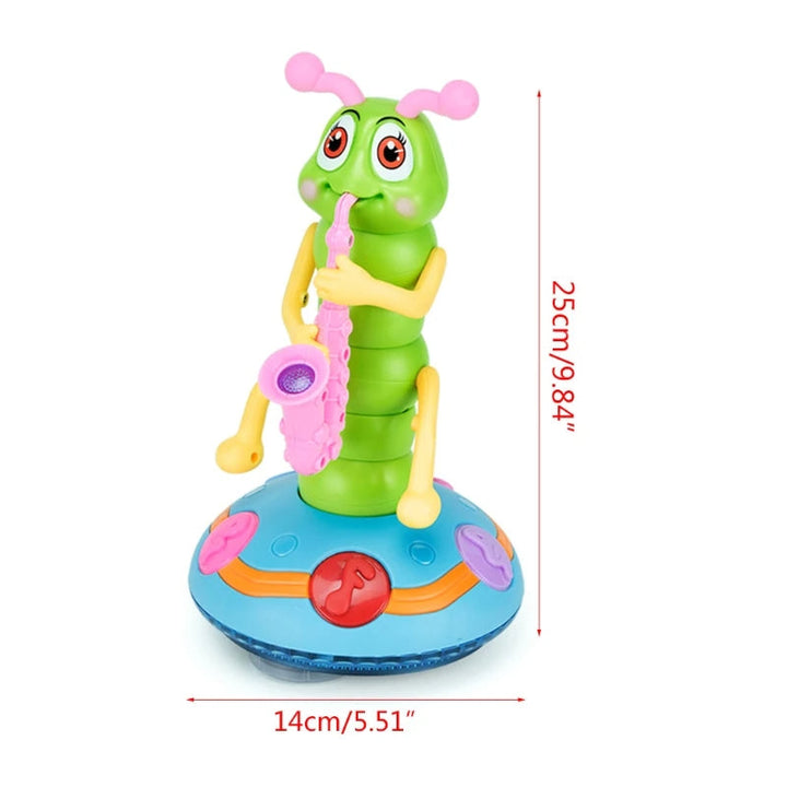 Musikalisk Dansande Saxofon Caterpillar Leksak