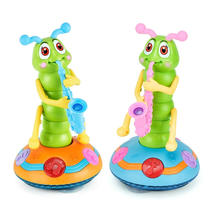 Musikalisk Dansande Saxofon Caterpillar Leksak