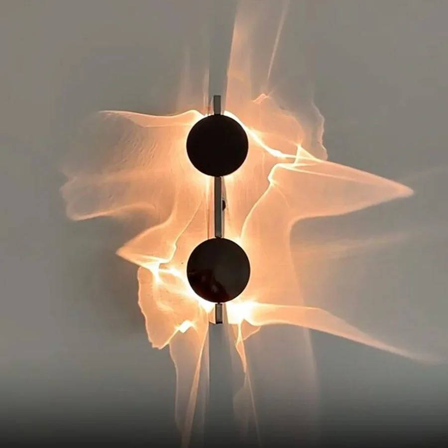 Minimalistisk Vägglampa