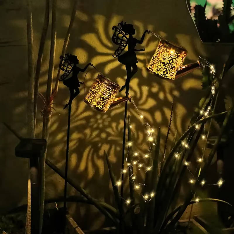 Utomhus Ljusdekorationer Hängande Fe Lampa