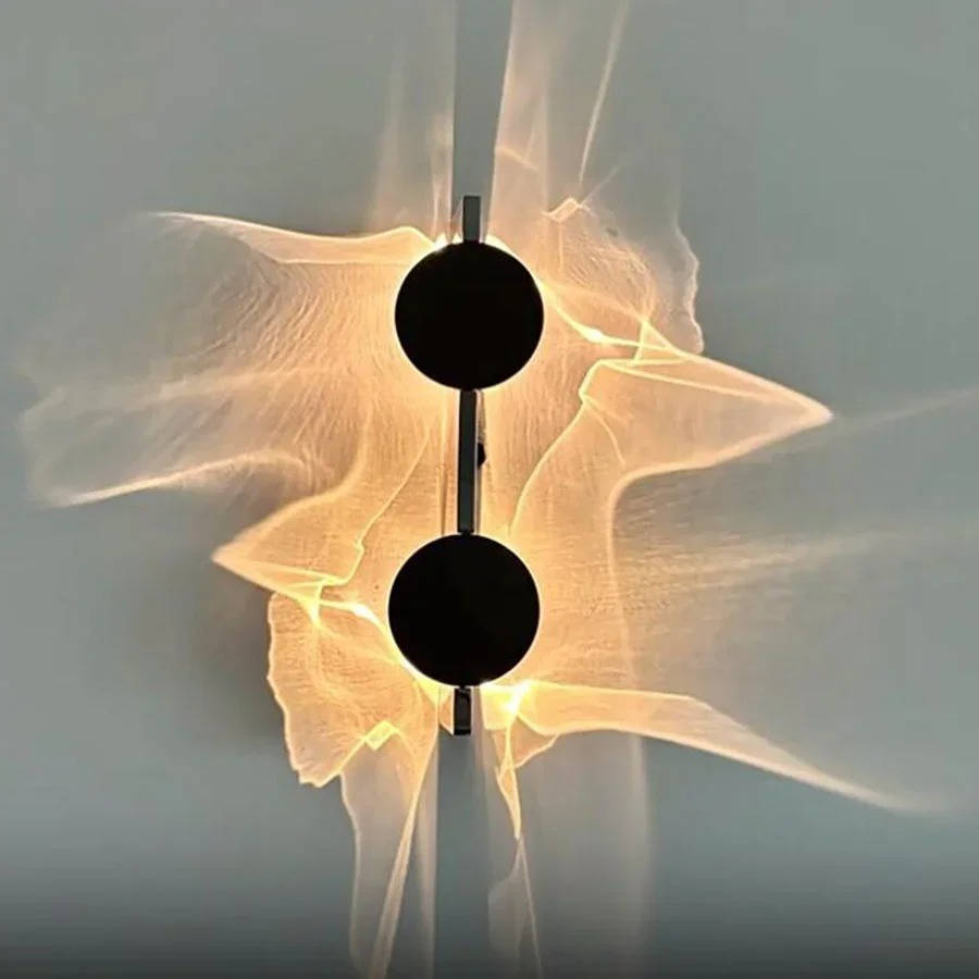 Minimalistisk Vägglampa