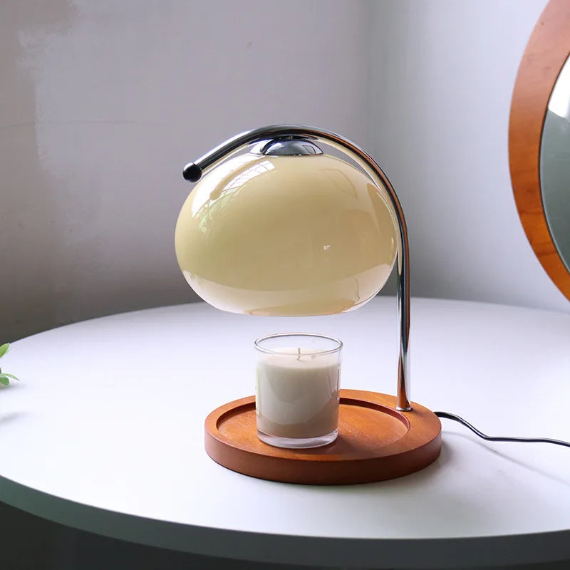 Retro Glasljusvärmare Lampa