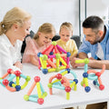 Magnetiska Stavar Byggblock | Montessori Utbildningsleksaker