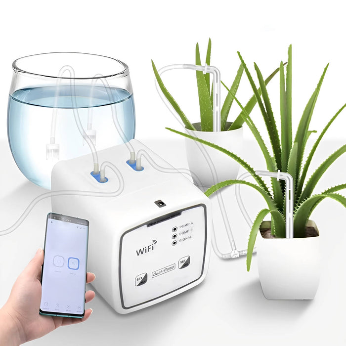 Wifi Smart Automatisk Vattnare För Växter - Upp Till 20 Krukor