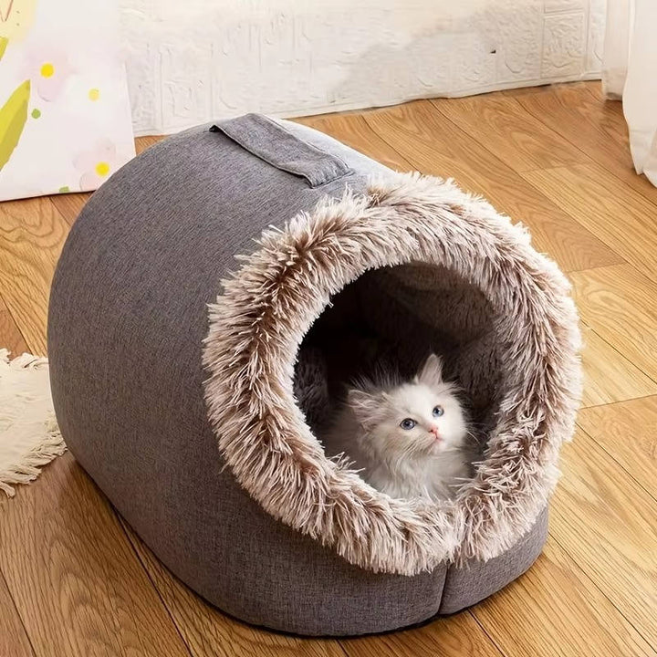 Vinter Kattbädd
