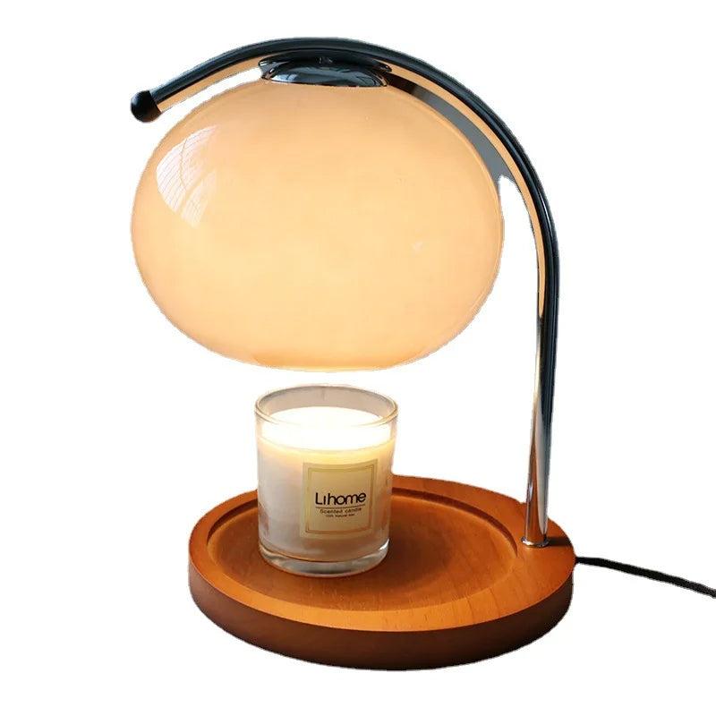 Retro Glasljusvärmare Lampa
