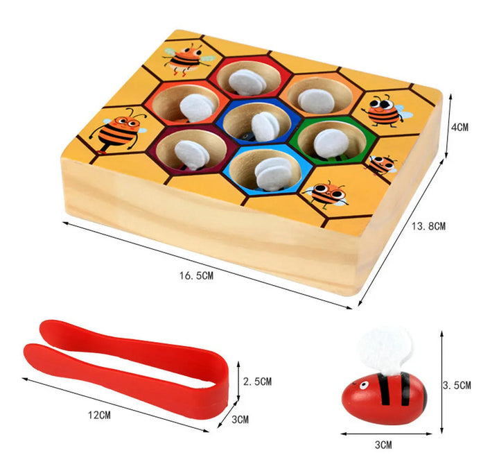 Träbi-kupa Montessori Spel