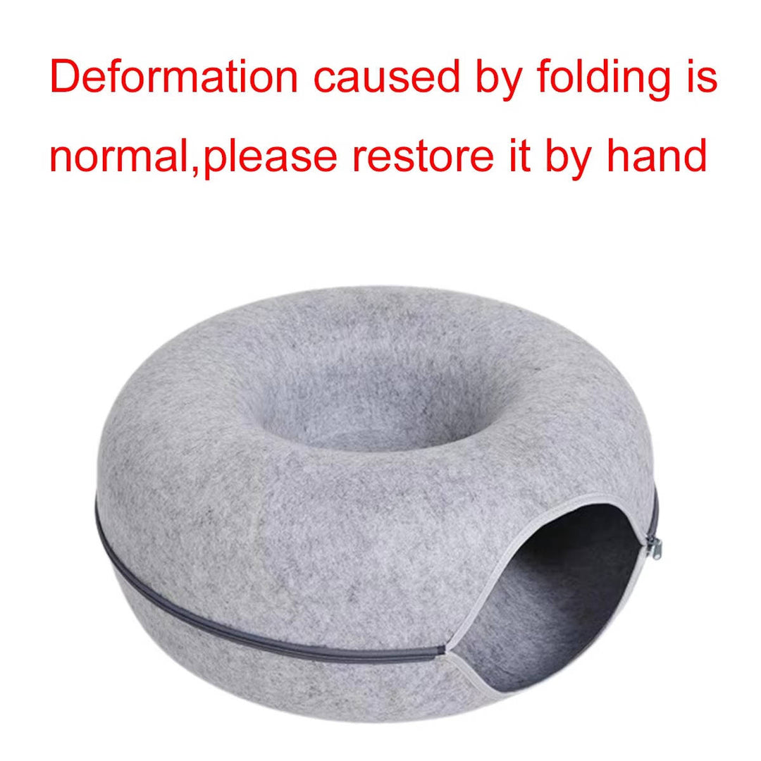 Donut Säng För Katter