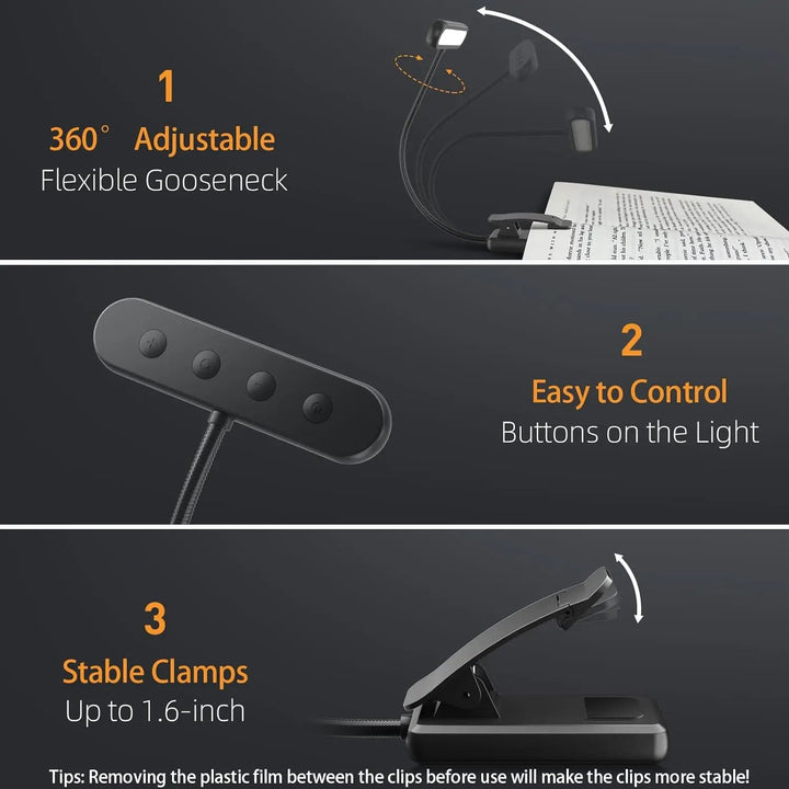 LED Boklampa