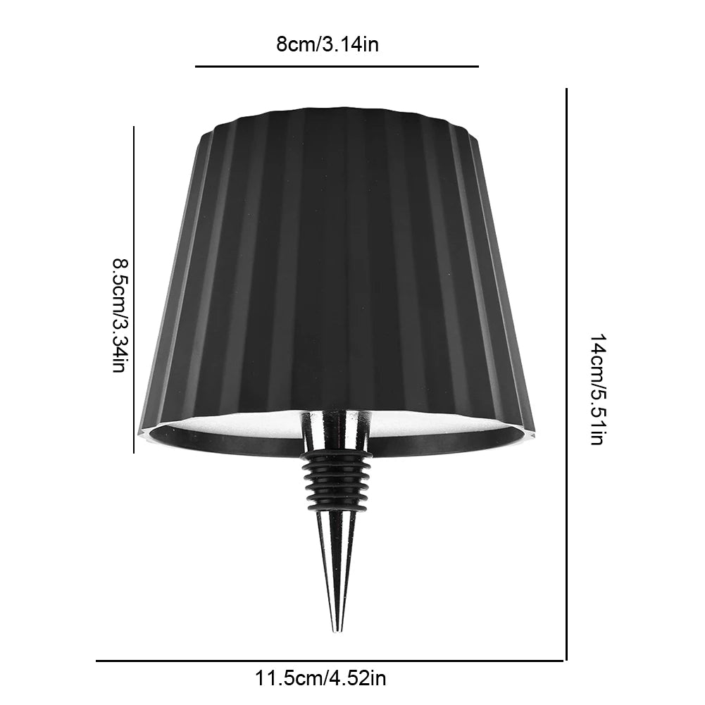 Vinflaska Bordslampa