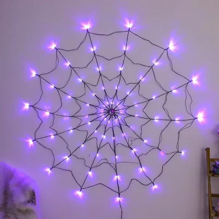 Halloween Spindelnätsljus Utomhus