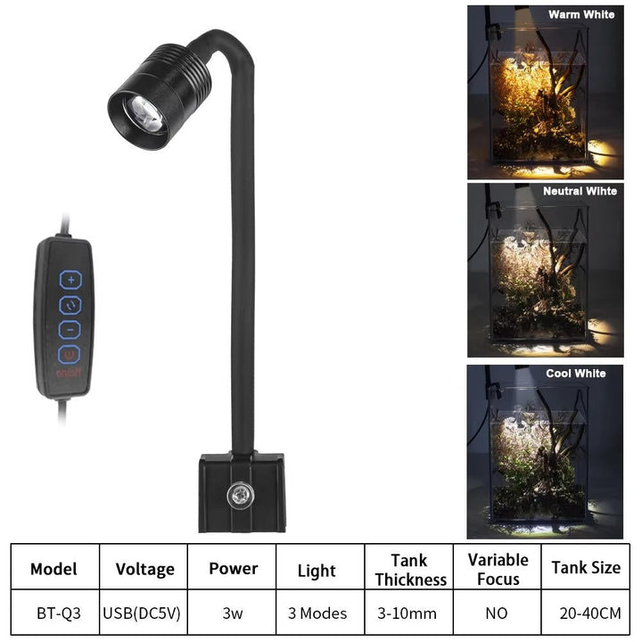 LED-lampa för akvarium