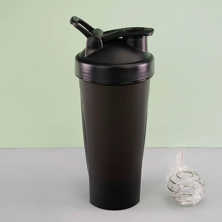 600ml läckagesäker proteinshakerflaska med blandboll