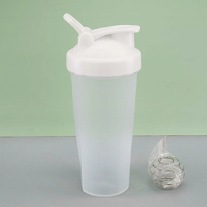 600ml läckagesäker proteinshakerflaska med blandboll