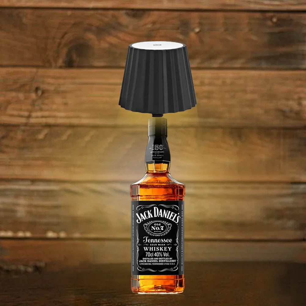 Vinflaska Bordslampa