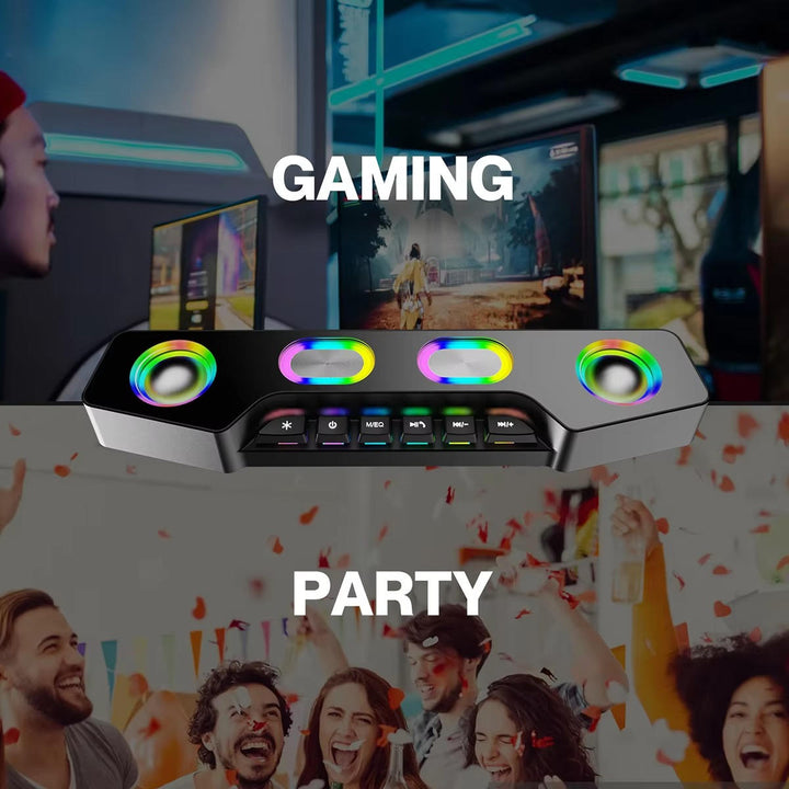 Trådlösa RGB Dators högtalare