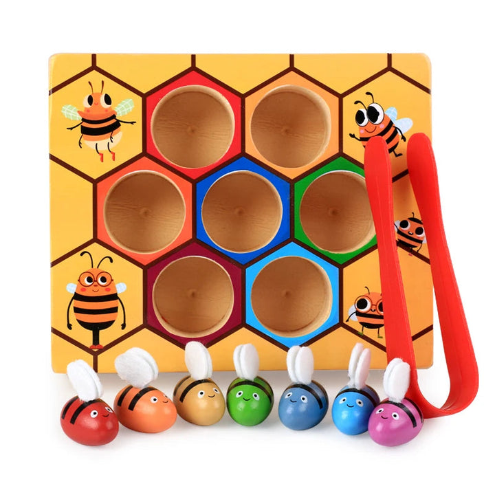 Träbi-kupa Montessori Spel