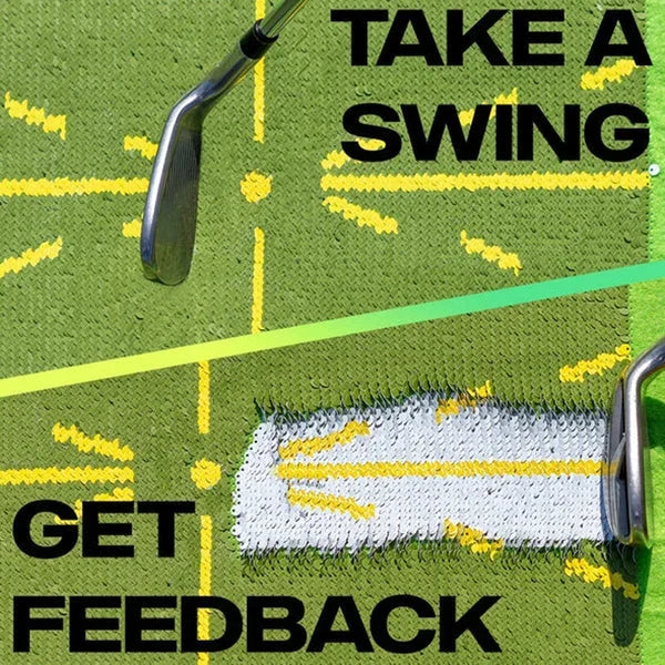 Golf Träningsmatta för Svingdetektion